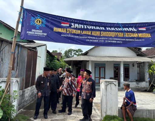 Bupati Drs. Rijanto Resmikan Rumah Layak Huni Bersama Pemuda Shiddiqiyyah