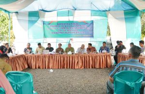 Warga Desa Mataram Jaya Kompak Dukung Pembangunan Exit Tol, Pemkab OKI Siap Tetapkan Lokasi