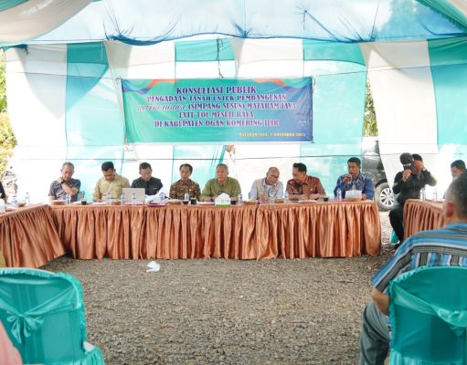 Warga Desa Mataram Jaya Kompak Dukung Pembangunan Exit Tol, Pemkab OKI Siap Tetapkan Lokasi