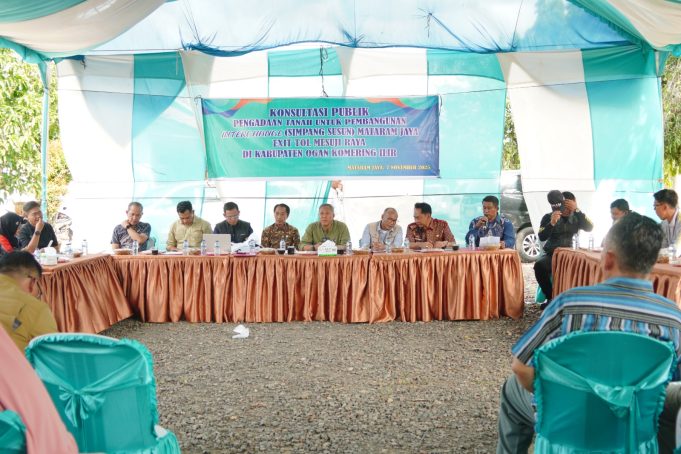 Warga Desa Mataram Jaya Kompak Dukung Pembangunan Exit Tol, Pemkab OKI Siap Tetapkan Lokasi