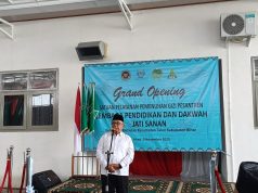 Bupati Blitar Resmikan SPPG PP Jati Sanan Kecamatan Talun, Wujudkan Pesantren Sehat Dan Mandiri
