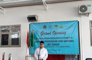 Bupati Blitar Resmikan SPPG PP Jati Sanan Kecamatan Talun, Wujudkan Pesantren Sehat Dan Mandiri