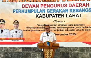 “Pelantikan DPD PGK Lahat: Momentum Kebangkitan Gerakan Kebangsaan di Bumi Seganti Setungguan”