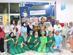 Kado HUT Muara Enim ke-79, Operasi Gratis untuk 19 Pasien Bibir Sumbing