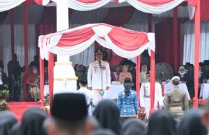 Pimpin upacara HUT Kabupaten ke-79, Bupati Muara Enim ajak masyarakat wujudkan Program Membara