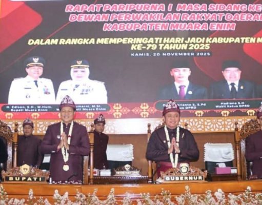 Semarakkan HUT Kabupaten Muara Enim Ke-79, Gubernur Sumsel hadiri Sidang Paripurna serta buka Pameran UMKM dan Job Fair MEMBARA 2025