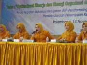 BKOW Sumsel Gelar Raker II, Lidyawati Cik Ujang Tekankan Penguatan Sinergi Organisasi Perempuan