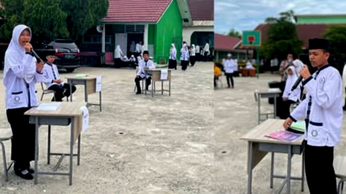 Serunya Debat Calon Ketua OSIM MTsN 2 Ogan Ilir 2026: Latihan Demokrasi Sejak Dini di Lingkungan Madrasah