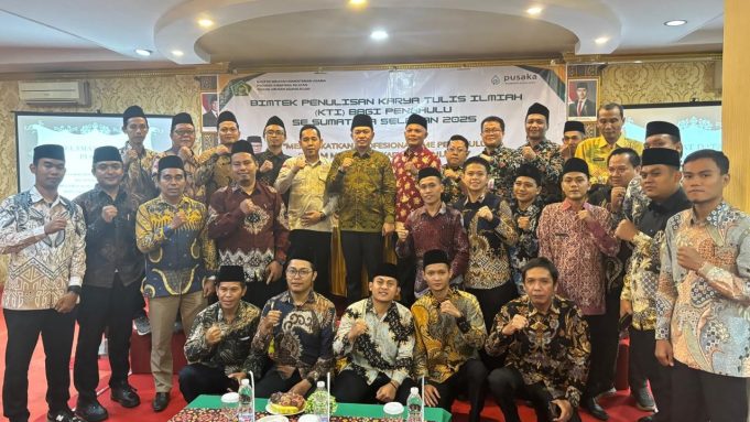 Tingkatkan Kompetensi Penghulu, Kemenag Sumsel Gelar Bimtek Penyusunan Karya Tulis Ilmiah di Palembang