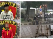 Dua Pelaku Pencurian Besi Taman di Muara Enim Ditangkap Setelah Videonya Viral di Medsos