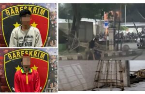 Dua Pelaku Pencurian Besi Taman di Muara Enim Ditangkap Setelah Videonya Viral di Medsos