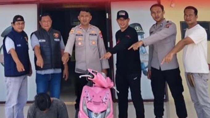 Pinjam Tak Kembali, Pemuda Pedamaran Diamankan Polisi Teluk Gelam atas Dugaan Penggelapan Motor