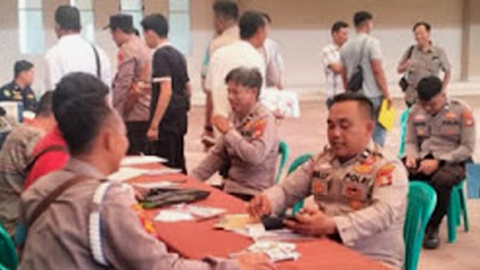 Polres OKI Gelar Pemeriksaan Psikologi Personel untuk Cegah Penyalahgunaan Senjata Api