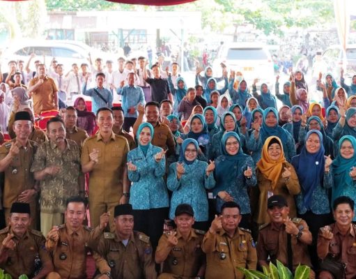TP PKK Kabupaten OKI Dorong Inovasi dan Kemandirian Kader di Desa Dabuk Rejo