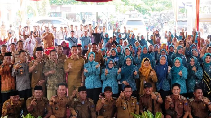TP PKK Kabupaten OKI Dorong Inovasi dan Kemandirian Kader di Desa Dabuk Rejo