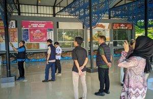 Diskominfo OKI dan Diskominfo Sumsel Tinjau Kualitas Jaringan Free WiFi di Gedung UMKM Taman Segitiga Emas Kayuagung