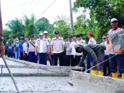 Bupati Muba M. Toha Tohet Tinjau Proyek Jalan Strategis, Pastikan Kualitas dan Manfaat Infrastruktur