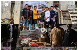 Paguyuban Sumut–Riau Salurkan Bantuan untuk Korban Banjir di Wilayah Tabagsel dan Sekitarnya
