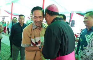 Wali Kota Ratu Dewa Kunjungi Uskup Agung Palembang, Tegaskan Komitmen Toleransi di Perayaan Natal 2025