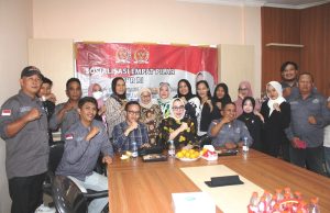 Hj Eva Susanti Perkuat Silaturahmi dengan PJS Sumsel, Dorong Pers Siber Profesional dan Berintegritas