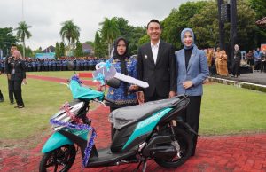 Nurmala Dewi, Honorer Sejak 2017 yang Dapat Hadiah Motor Saat Dilantik Jadi PPPK Paruh Waktu di OKI