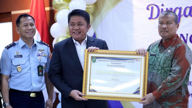 hd apresiasi tiga tahun kiprah PTUN palembang