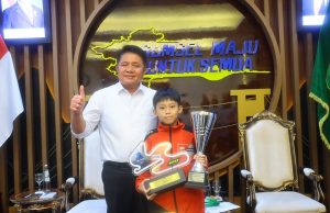 Gubernur Herman Deru Bangga, Pembalap Muda Sumsel Kenzi Akbar Harumkan Nama Daerah di Kancah Internasional