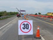 Tol Kayuagung–Palembang Terapkan Uji Coba Rekayasa Lalin, Pengendara Diminta Waspada