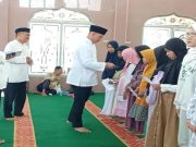 Peringatan Isra Mi’raj di Masjid Al-Ghani Sako: Santunan Yatim Piatu dan Pesan Kepedulian Sosial