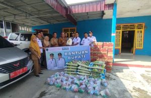 Pemkab PALI Salurkan Bantuan Sosial untuk Warga Terdampak Banjir di Penukal Utara