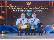 Pemkab Lahat Raih Penghargaan Implementasi 100 Persen SIPD RI Online Tahun 2025