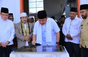 Herman Deru Resmikan Masjid Roudhotul Jannah di Alang-Alang Lebar, Dorong Masjid Jadi Pusat Pembinaan Umat