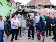 Wakil Bupati Lahat Tinjau Lokasi Kebakaran Lima Rumah di Pasar Bawah, Pastikan Penanganan dan Bantuan Berjalan Cepat