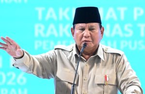 Presiden Prabowo Tekankan Kepemimpinan Adil dan Jujur di Rakornas 2026, Ingatkan Amanat Rakyat dari Pusat hingga Daerah