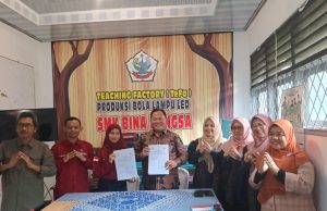 FST UIN Raden Fatah Tinjau Teaching Factory SMK Bina Bangsa OKI, Kolaborasi Pendidikan Industri 4.0 Menguat