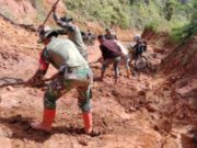 Penanganan Longsor Aceh Tengah: Satgas TNI Bersihkan Akses Jalan Desa Lelumu, Mobilitas Warga Kembali Normal