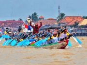 Perahu Bidar Tradisional Palembang Masuk Karisma Event Nusantara 2026, Sport Tourism Sungai Musi Makin Mendunia