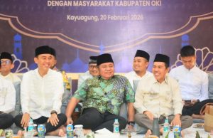 Safari Ramadan ke OKI, Herman Deru Tegaskan Komitmen Infrastruktur dan Harmoni Sosial Sumsel