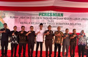Ketua DPRD Muratara Hadiri Peresmian Rumah Jabatan Eselon IV Kejari Lubuk Linggau, Dorong Sinergi Penegakan Hukum