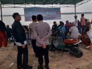 Polsek Indralaya Intensifkan Monitoring Wisata Air Pantai Senai, Tekankan Keselamatan dan Ketertiban Pengunjung