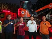 Akses Jalan Desa Tanjung Harapan Mulai Dibuka, BPBD OKU Selatan Bergerak Cepat Tangani Longsor