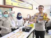 Tes Urine Mendadak di Polres Banyuasin, Seluruh Pimpinan Negatif Narkoba