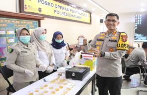 Tes Urine Mendadak di Polres Banyuasin, Seluruh Pimpinan Negatif Narkoba