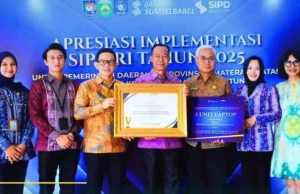 Pemkot Prabumulih Raih Apresiasi SIPD RI 2025, Implementasi Digitalisasi Pemerintahan Capai 100 Persen