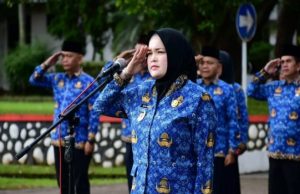 Jelang Ramadhan, Pemkab Banyuasin Gelar Apel Gabungan, Wabup Netta Ajak ASN Perkuat Mental dan Spiritual