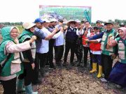 Tanam Padi Serentak Banyuasin, Herman Deru Perkuat Ketahanan Pangan Sumatera Selatan