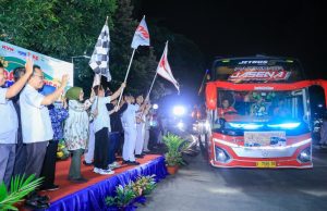 Kemnaker Apresiasi Mudik Bersama PT Kayaba Indonesia, 236 Pekerja Diberangkatkan ke Jawa Tengah dan DIY