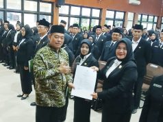 Pemkab Lahat Serahkan SK Penugasan 139 Kepala Sekolah TK, SD, dan SMP, Bupati Tekankan Kepemimpinan Visioner dan Transparan