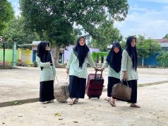 Kembali ke Pondok Pesantren Diayatul Islamiyah, Santri OKI Usai Lebaran Bangun Semangat Baru