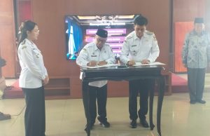 Wali Kota Blitar Teken MoU dengan Pemkab Blitar, Wujudkan Blitar ASRI Menuju Blitar Raya Berdaya dan Tangguh